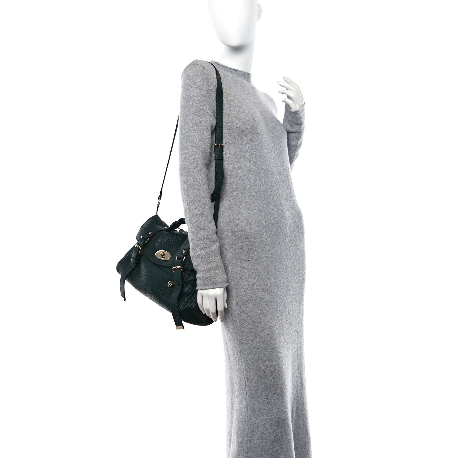 Mulberry Heavy Grain Medium Alexa Mulberry Green 2 of 9