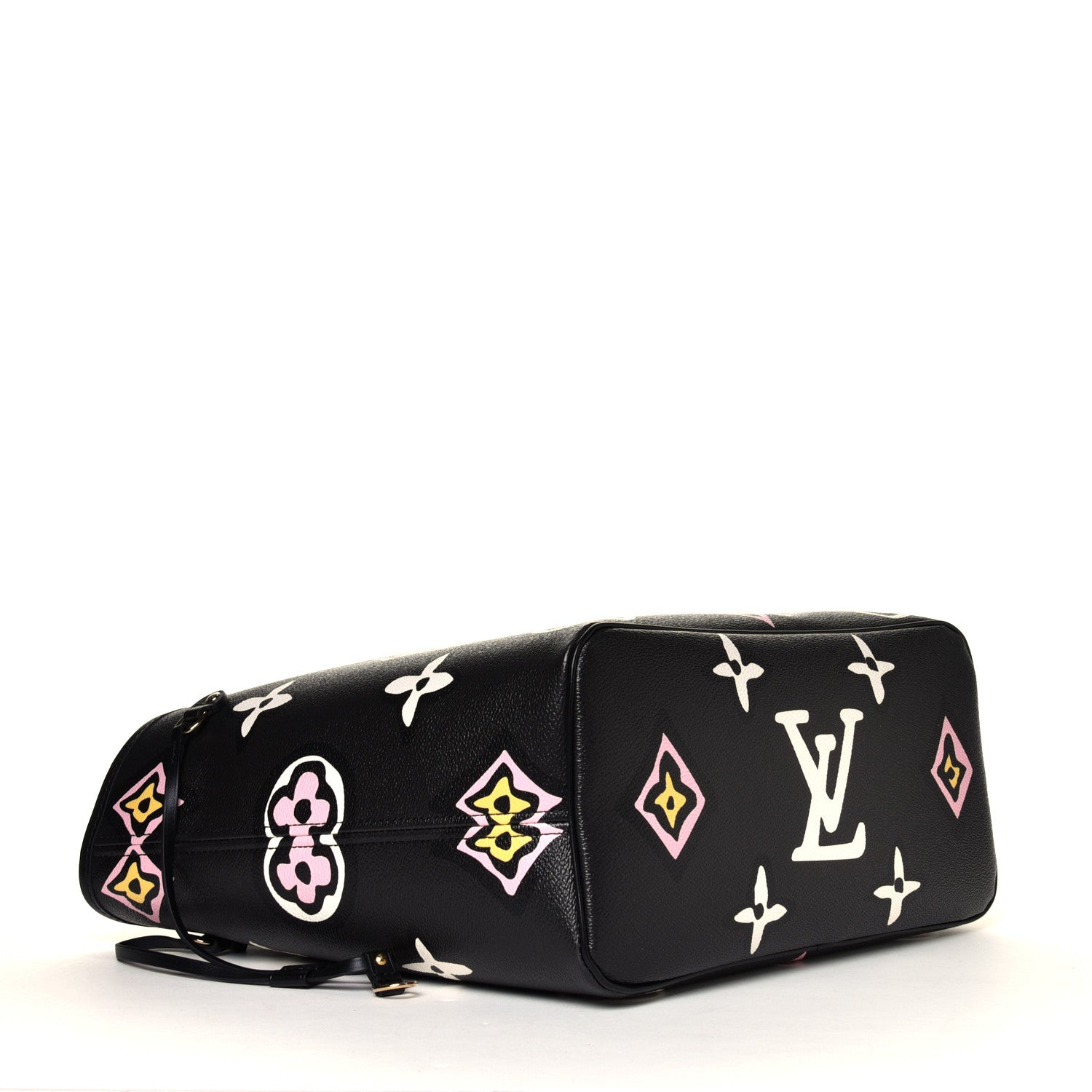 Louis Vuitton Monogram Giant Wild At Heart Neverfull MM Black 6 of 8