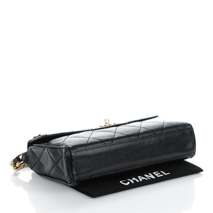 Chanel Caviar Quilted Medium Single Flap Black 4 of 8