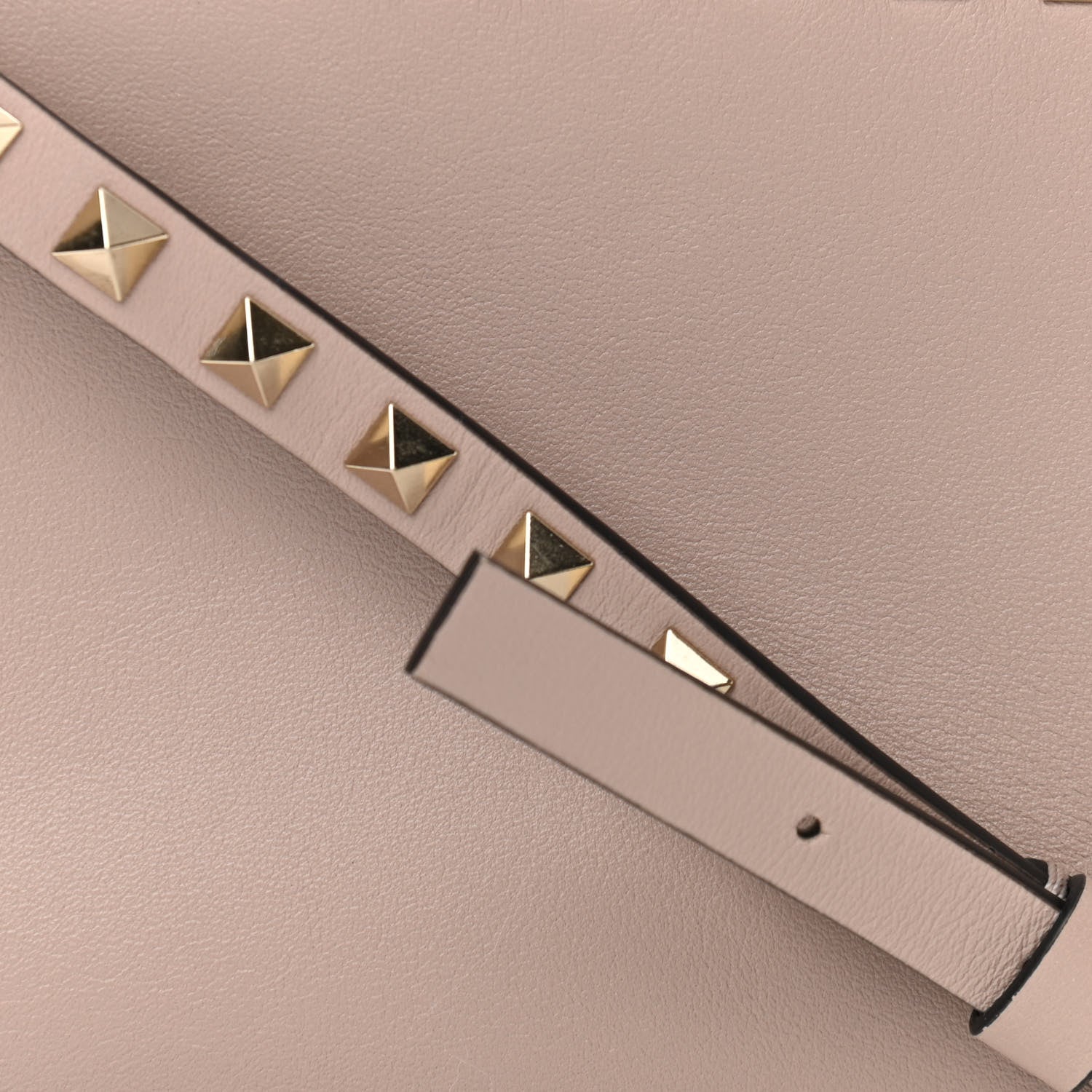 Valentino Garavani Calfskin Rockstud Camera Crossbody Bag Poudre 6 of 9