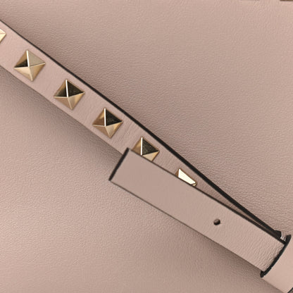 Valentino Garavani Calfskin Rockstud Camera Crossbody Bag Poudre 6 of 9