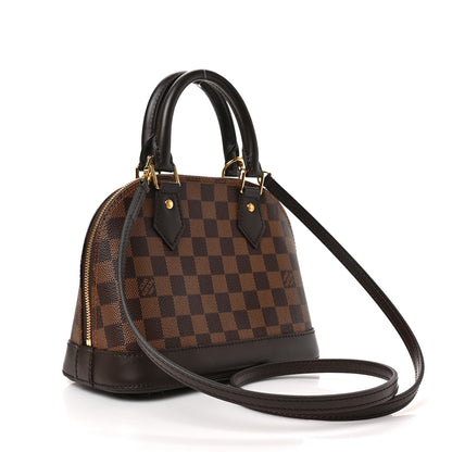 Louis Vuitton Damier Ebene Alma BB 3 of 8