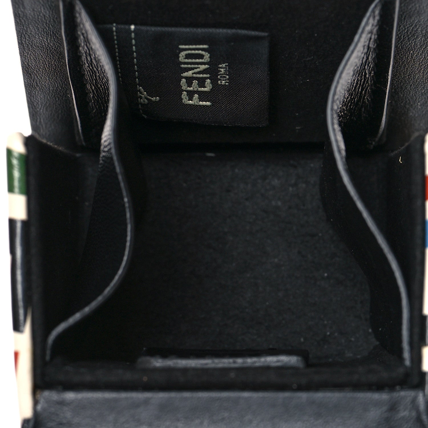 Fendi X SARAH COLEMAN Vitello FF Vertigo Box Key Chain Multicolor 5 of 8