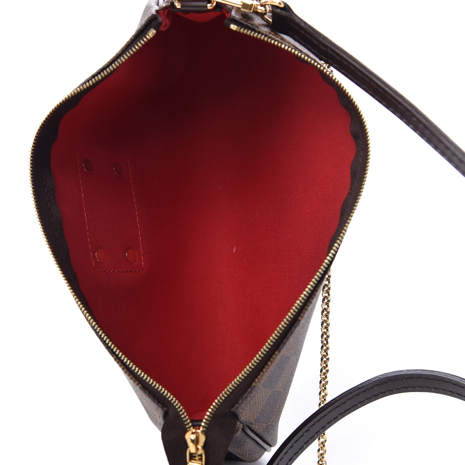 Louis Vuitton Damier Ebene Eva Clutch 5 of 9