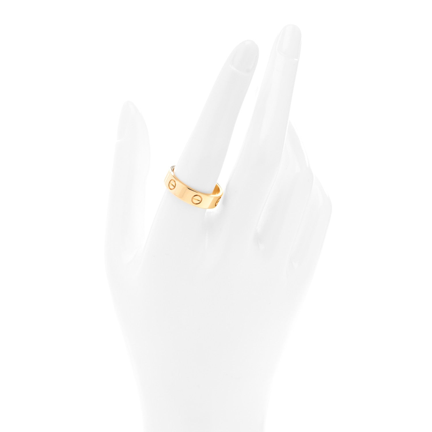Cartier 18K Yellow Gold 5.5mm LOVE Ring 60 9 2 of 4