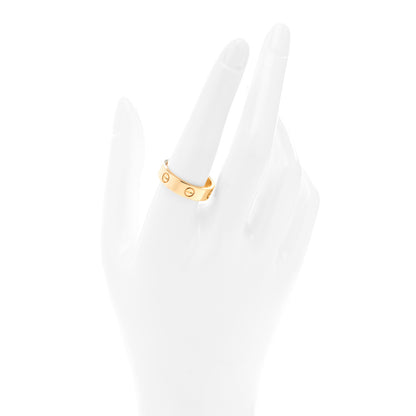 Cartier 18K Yellow Gold 5.5mm LOVE Ring 60 9 2 of 4