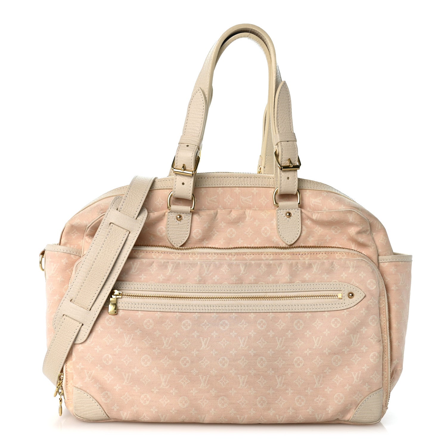 Louis Vuitton Mini Lin Sac a Langer Diaper Bag Rose 1 of 14