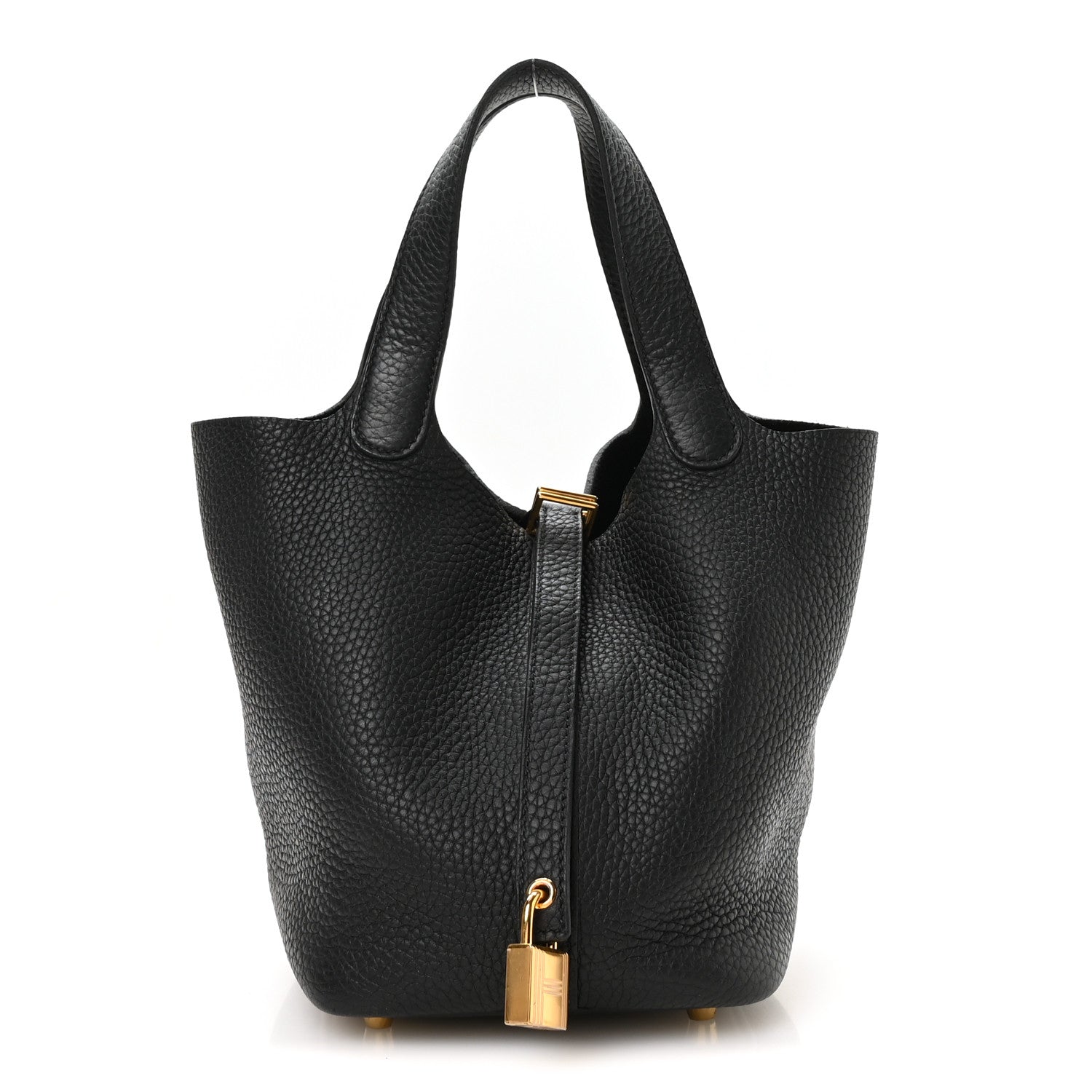 Hermes Taurillon Clemence Picotin Lock 18 PM Black 1 of 13