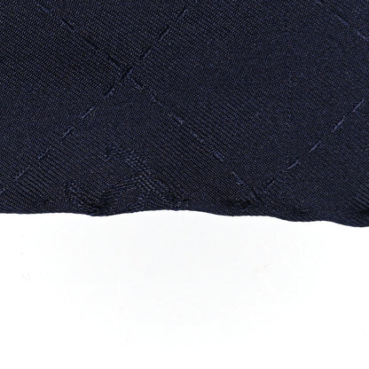 Chanel Silk CC Square Scarf Navy 8 of 10