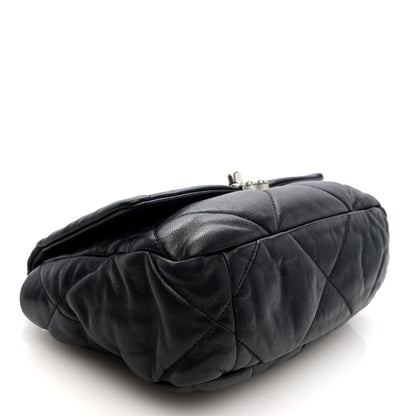 Chanel Lambskin Quilted Medium Chanel 19 Flap Black 4 of 10
