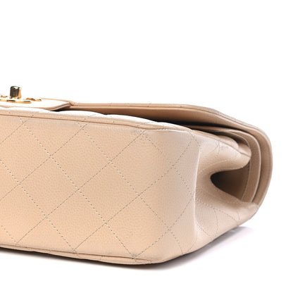 Chanel Caviar Quilted Jumbo Double Flap Beige Clair 9 of 12