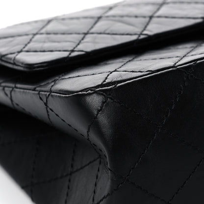 Chanel Aged Calfskin Quilted 2.55 Reissue 226 Flap Black 9 of 13