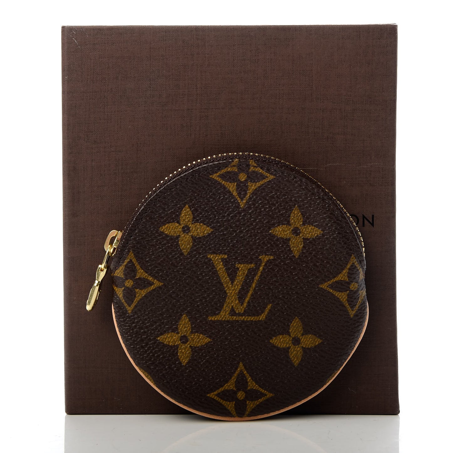 Monogram Round Coin Purse