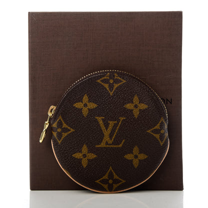 Louis Vuitton Monogram Round Coin Purse 8 of 8