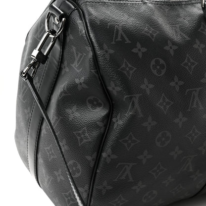 Louis Vuitton Monogram Eclipse Keepall Bandouliere 45 19 of 22