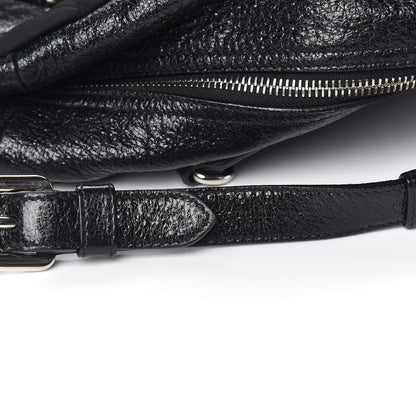 Prada Tessuto Nylon Cervo Lux Dome Satchel Black 12 of 18