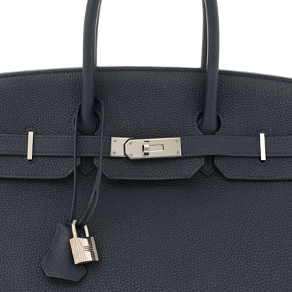 Hermes Togo Birkin 35 Bleu Nuit 8 of 16