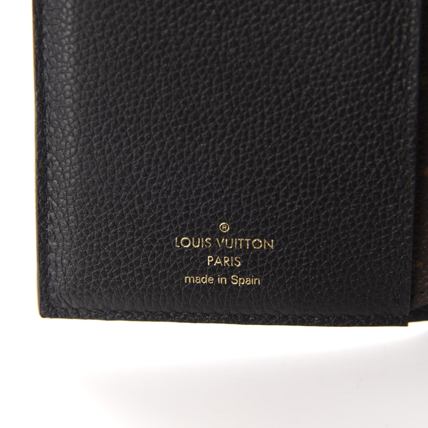 Louis Vuitton Monogram Pallas Compact Wallet Black 6 of 7