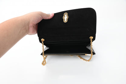 Mulberry Small Classic Grain Amberley Convertible Clutch Black 7 of 14
