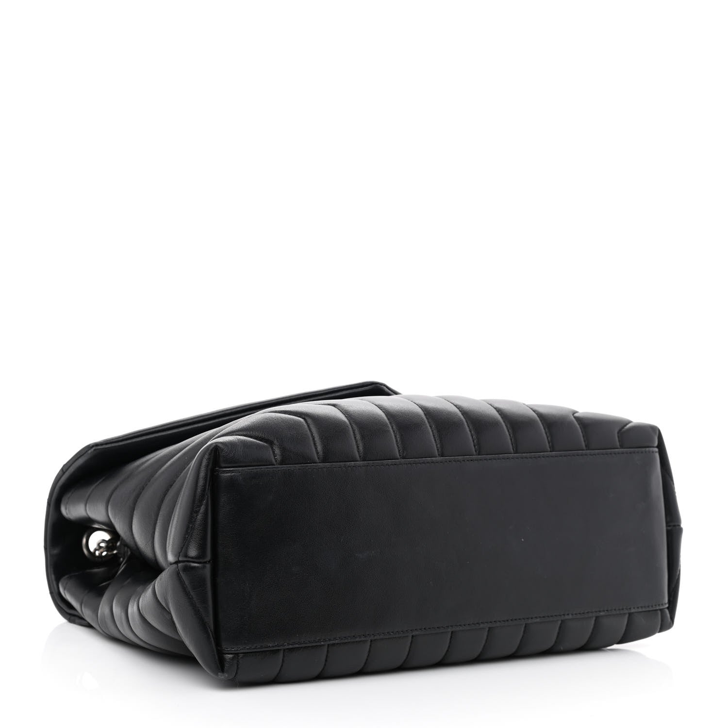 Saint Laurent Calfskin Y Quilted Monogram Medium Loulou Chain Satchel Black 4 of 10