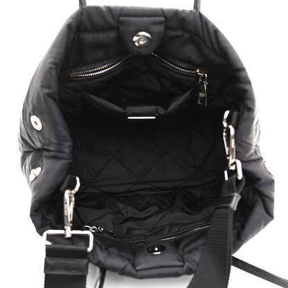 Prada Tessuto Nylon Bomber Tote Black 2 of 9