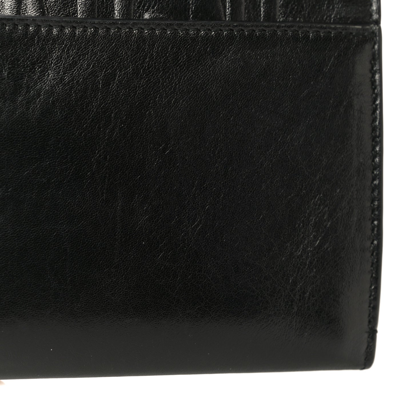 Calfskin 30 Montaigne Chain Pouch Black
