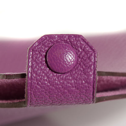 Hermes Chevre Mysore Tarmac PM Passport Holder Anemone 12 of 12