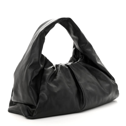 Bottega Veneta Smooth Butter Calfskin Large The Shoulder Pouch Black 3 of 10