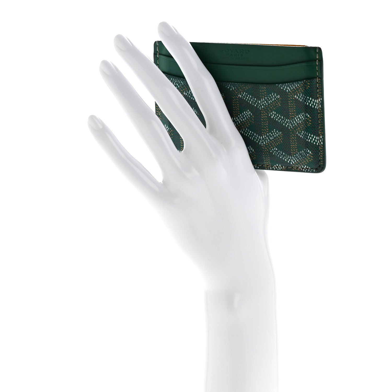 Goyard Goyardine Saint Sulpice Card Holder Green 2 of 10