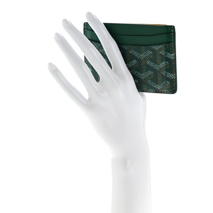 Goyard Goyardine Saint Sulpice Card Holder Green 2 of 10