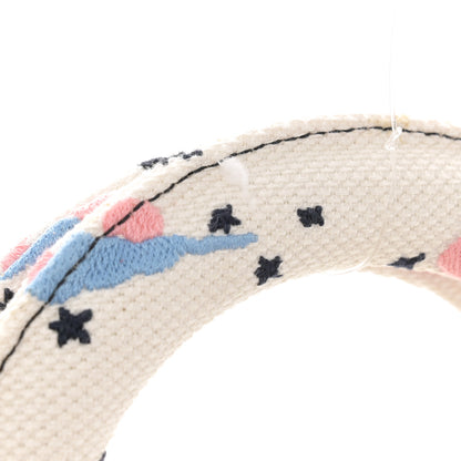 Christian Dior Canvas Embroidered Ciel De Reve Medium Lady D-Lite Latte Multicolor 11 of 11