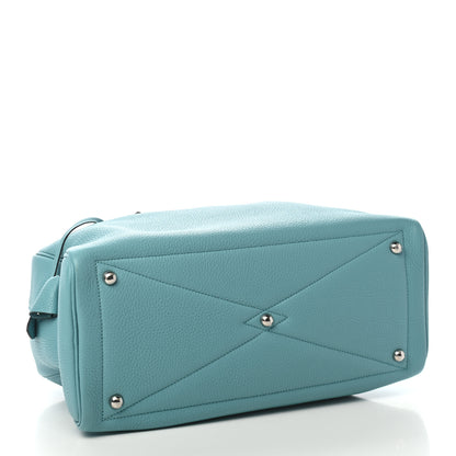 Hermes Taurillon Clemence Victoria II 35 Bleu Saint Cyr 3 of 8