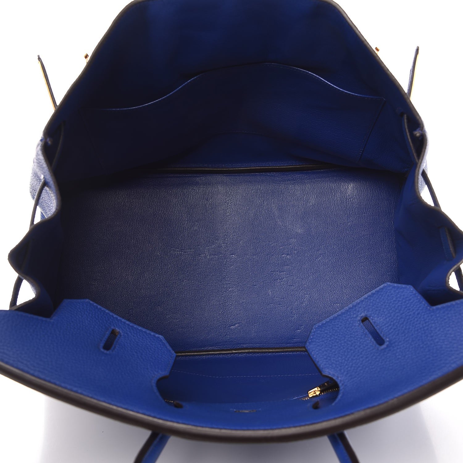 Hermes Togo Birkin 35 Bleu Electrique 7 of 32