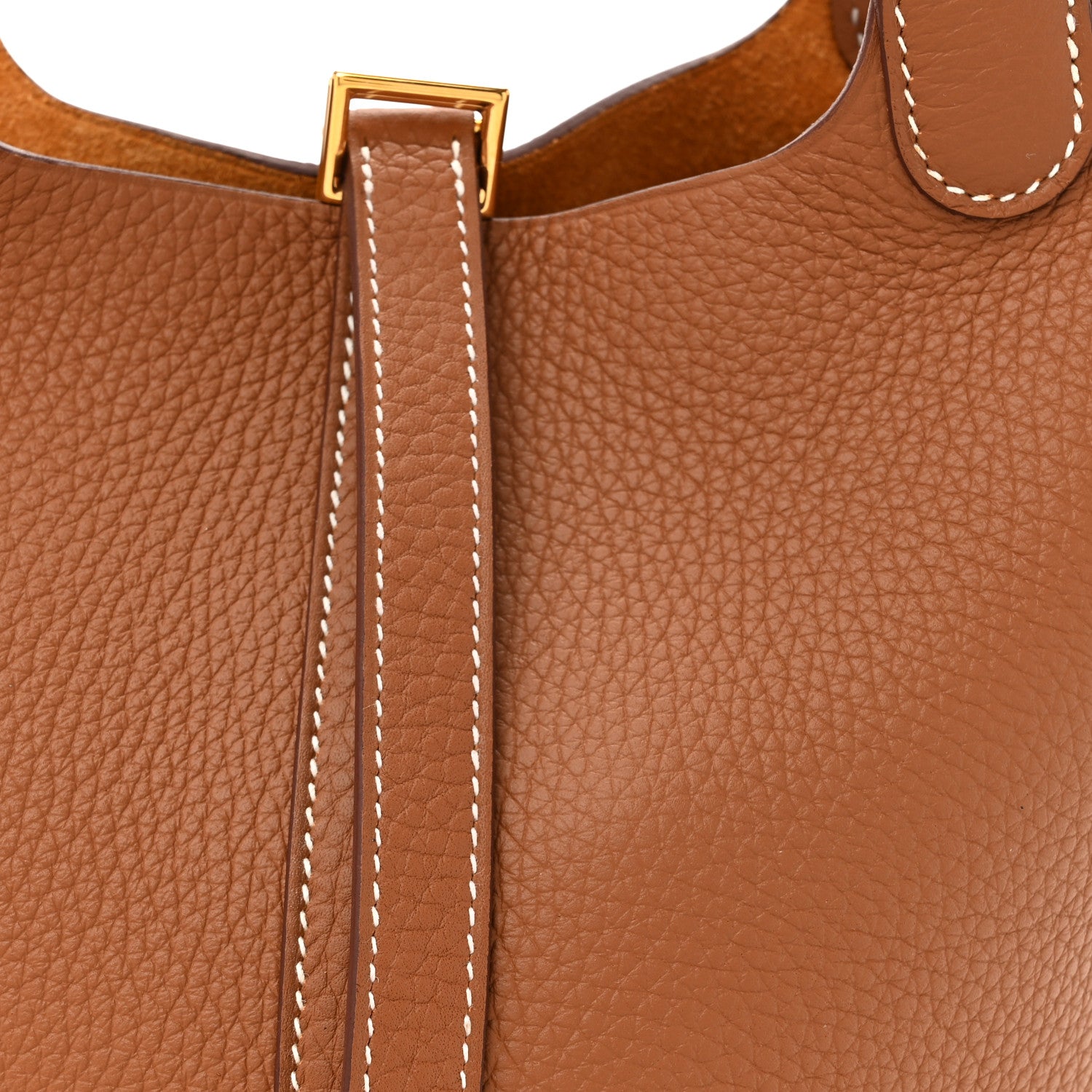 Hermes Taurillon Clemence Picotin Lock 18 PM Gold 8 of 11