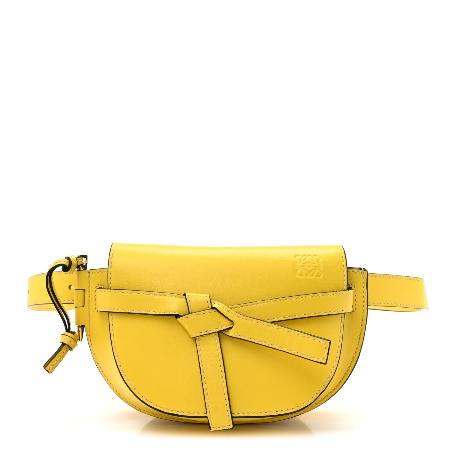 Loewe Calfskin Mini Gate Belt Bag Yellow 1 of 13