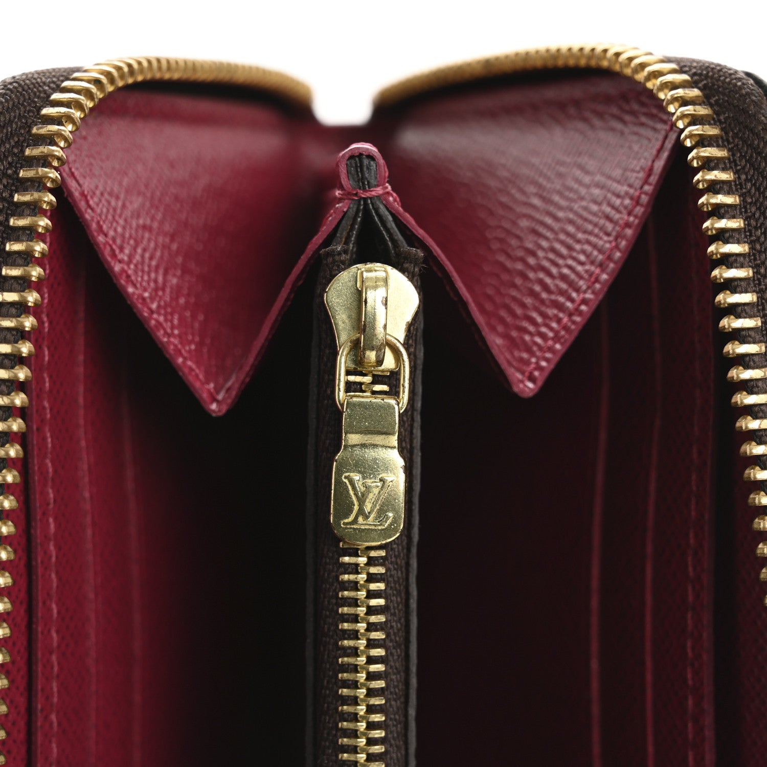 Louis Vuitton Monogram Clemence Wallet Fuchsia 8 of 13
