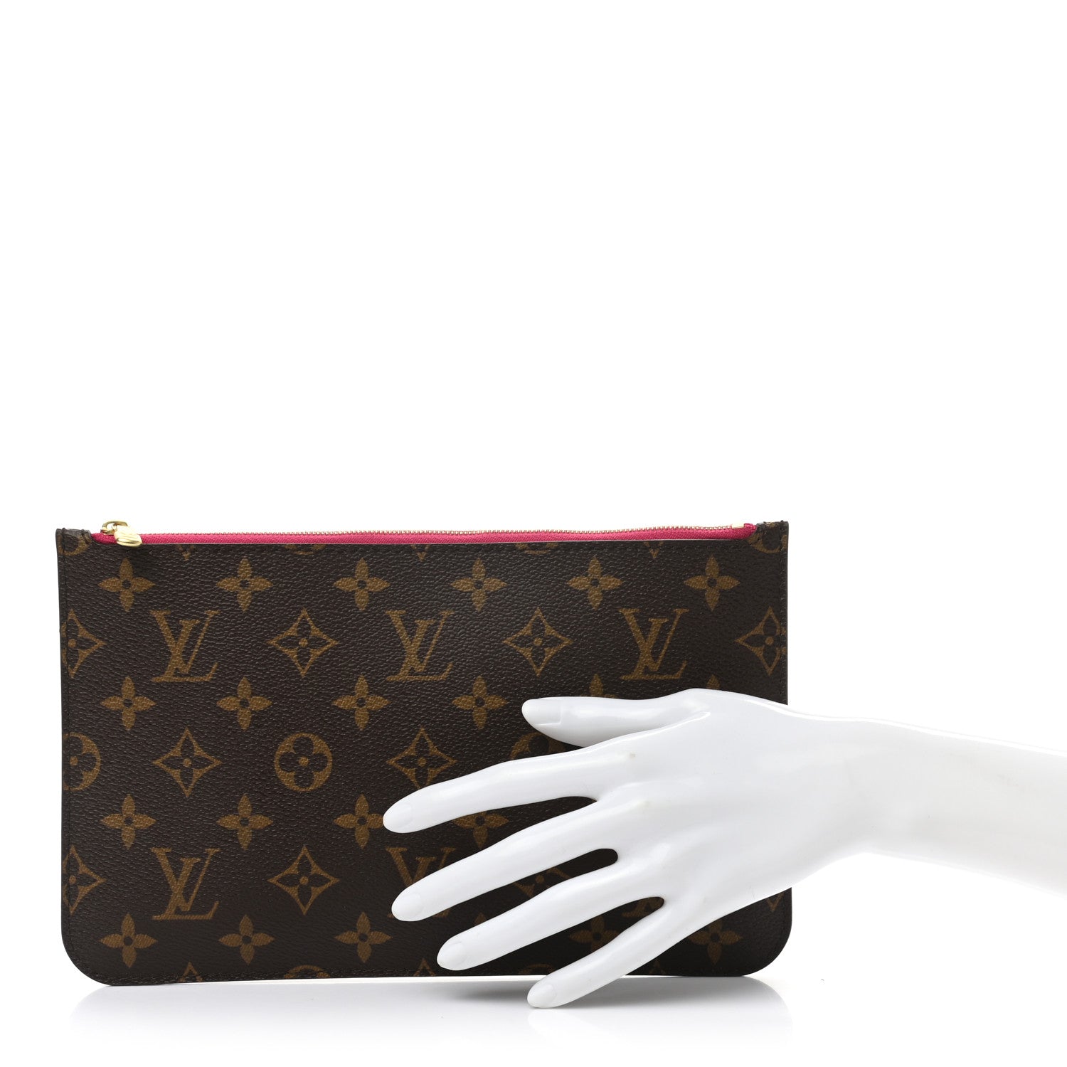 Louis Vuitton Monogram Neverfull MM GM Pochette Pivoine 6 of 14