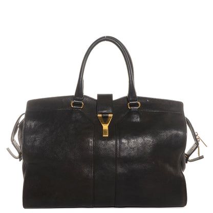 Saint Laurent Chevre Large Cabas ChYc Black 1 of 8
