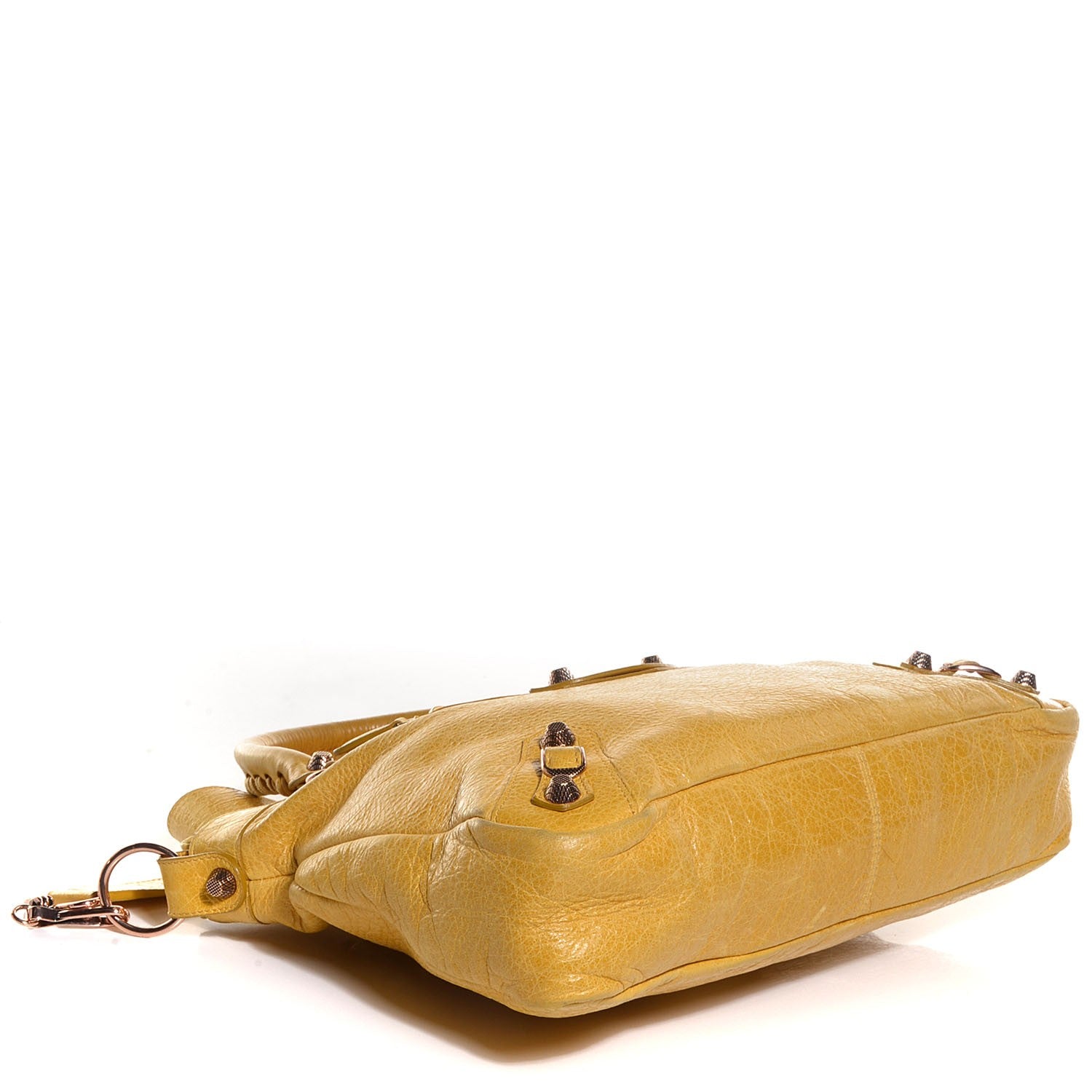 Balenciaga Agneau Giant 12 Rose Gold Hardware Town Moutarde 4 of 12