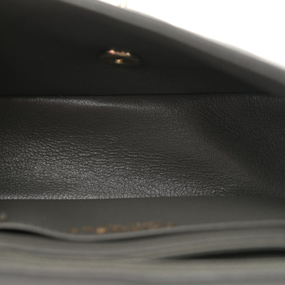 Chanel Lambskin Quilted Mini Rectangular Flap Dark Grey 5 of 11