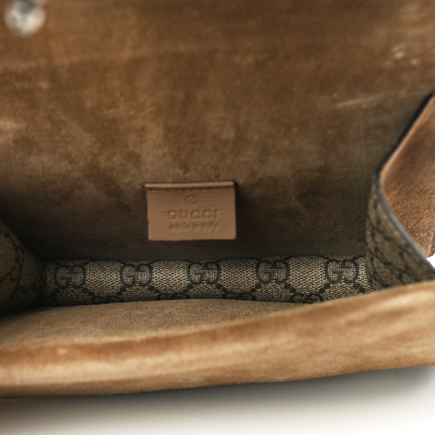 Gucci GG Supreme Monogram Mini Dionysus Shoulder Bag Taupe 5 of 14
