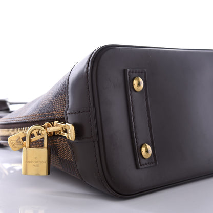 Louis Vuitton Damier Ebene Alma BB 7 of 10