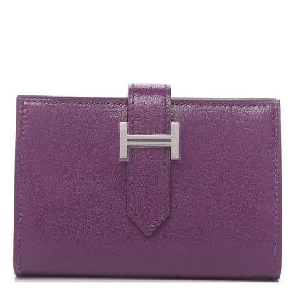 Hermes Chevre Mysore Mini Bearn Wallet 1 of 8