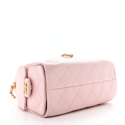 Chanel Caviar Quilted Mini Chanel 25 Handbag Light Pink 4 of 11