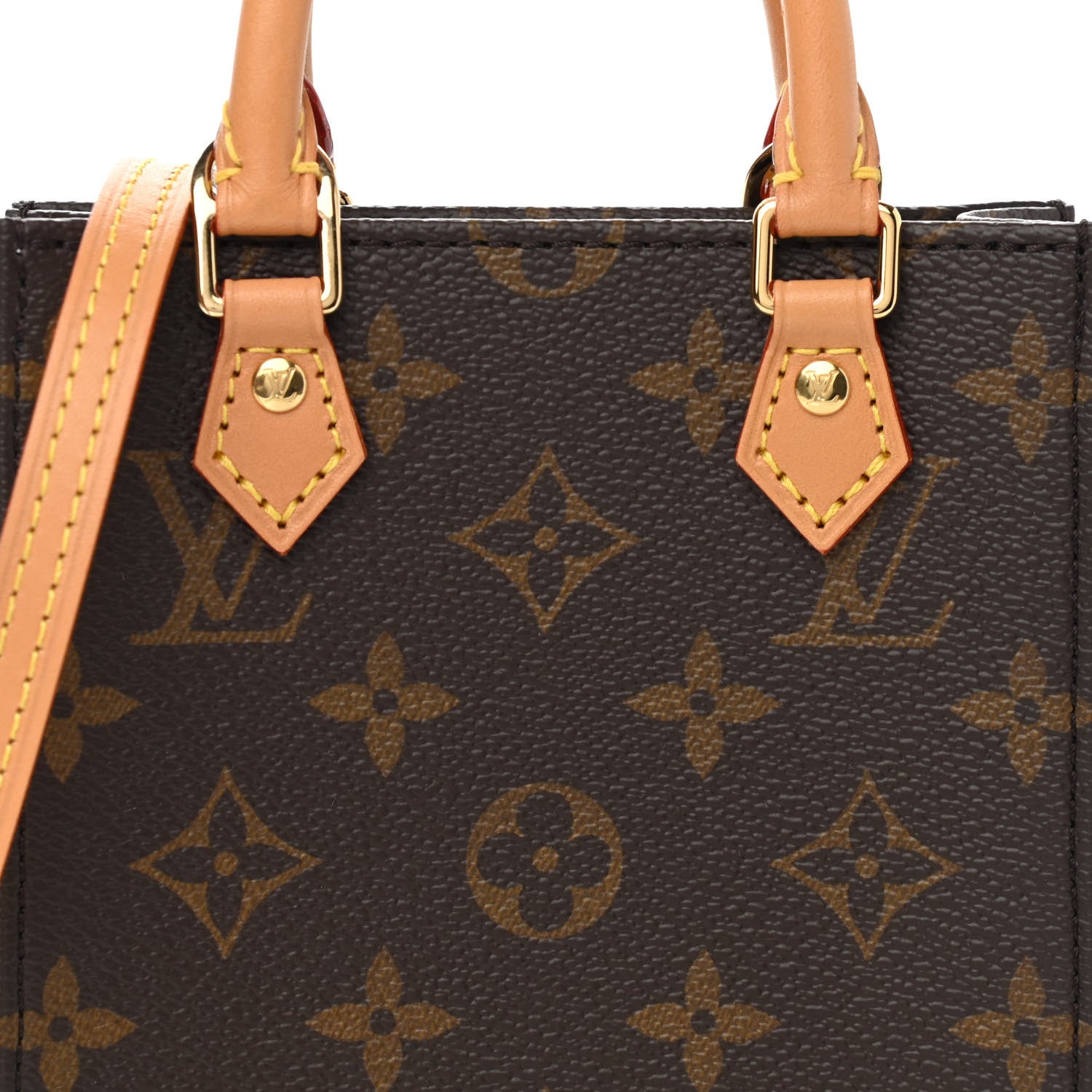 Louis Vuitton Monogram Petit Sac Plat 7 of 10