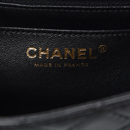 Chanel Aged Calfskin Quilted 2.55 Reissue Mini Flap Black 6 of 9