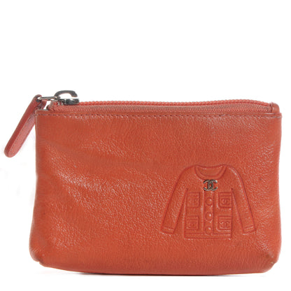 Chanel Goatskin CC Jacket Coin Purse 1 of 8