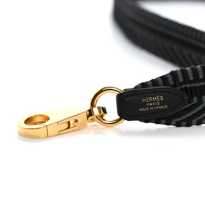 Hermes Toile Swift 25mm Sangle Cavale Shoulder Strap Gris Misty 4 of 7