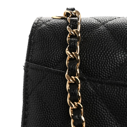 Chanel Caviar Quilted Classic Phone Holder Black 14 of 16