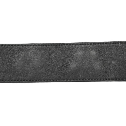 Gucci Calfskin Animal Studded Double G 40mm Belt 80 32 Black 6 of 8